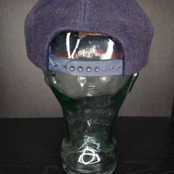 VINTAGE Pepsi Cola Red Script Wool Snapback Hat - Picture 3 of 5